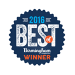 Birmingham Magazine Best of Winner 2016