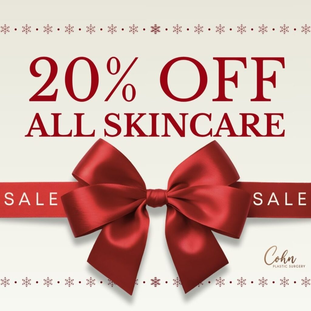 20% off all skincare specials